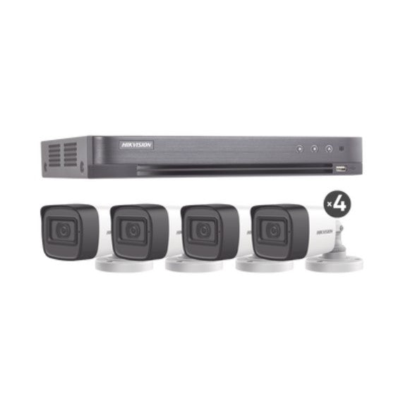 (MICRÓFONO INTEGRADO) KIT TURBOHD 5 Megapixel / HIK5MPSLQ-KIT(B)