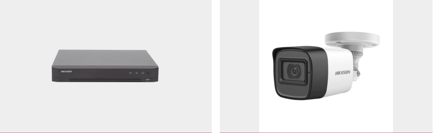 (MICRÓFONO INTEGRADO) KIT TURBOHD 5 Megapixel / HIK5MPSLQ-KIT(B)