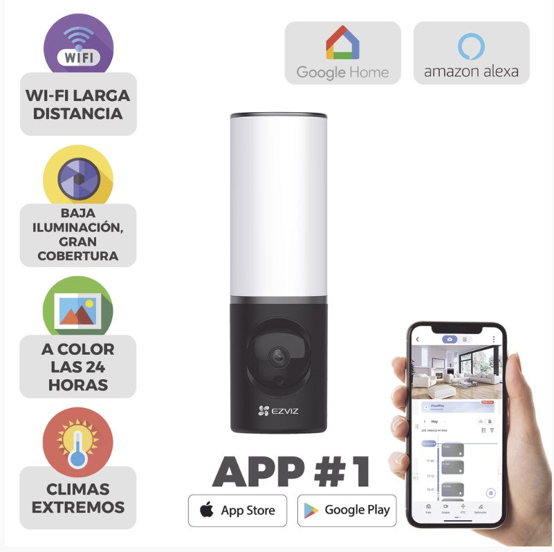 Cámara IP 4 Megapíxel / Wi-Fi / CS-LC3