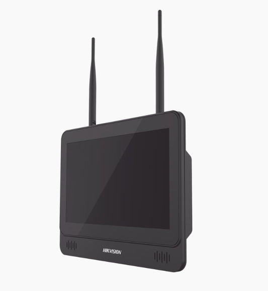 NVR 4 Megapixel / Pantalla LCD 11.6" / DS-7604NI-L1/W